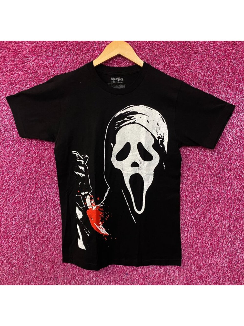 Ghostface Just The Tip Double Sided Horror Tshirt size small